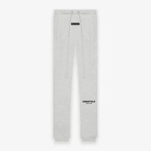 Essentials Heather Gray Logo Joggers